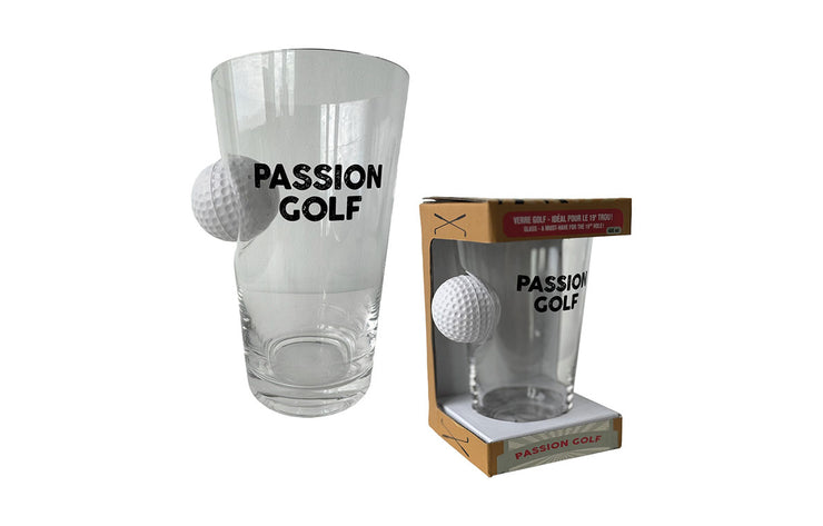 Verre De Bière Passion Golf