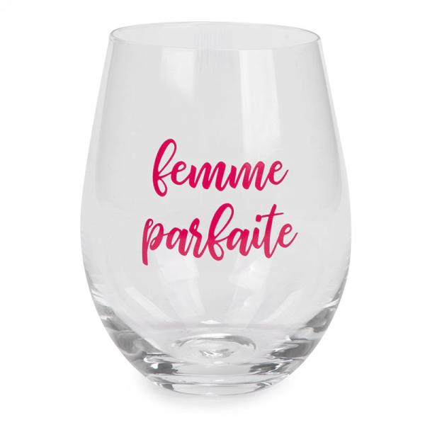 Verre vin Femme Parfaite