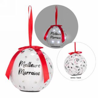 Boule lumineuse Meilleure Marraine