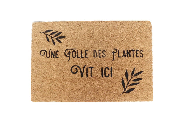 Tapis Une Folle Des Plantes