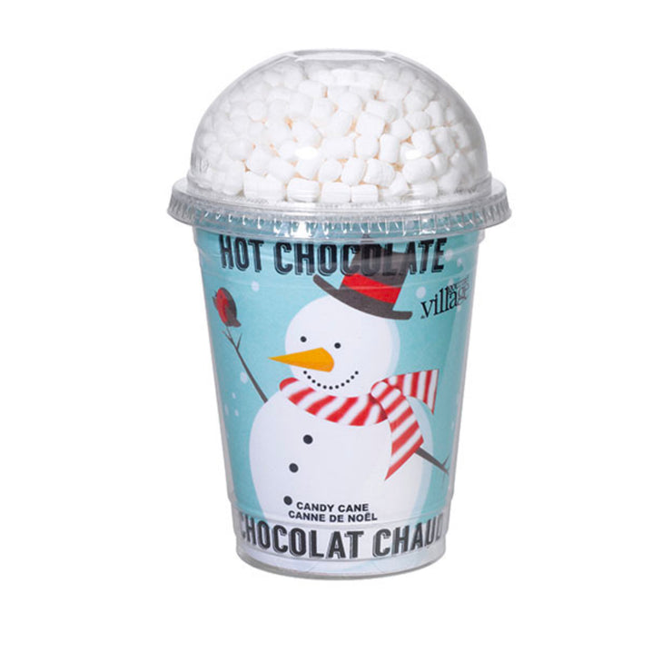 Chocolat chaud gobelet Canne de Noël