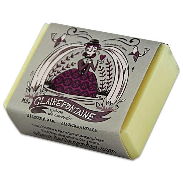 Savon Mademoiselle Clairefontaine-Savon Crème De Lavande