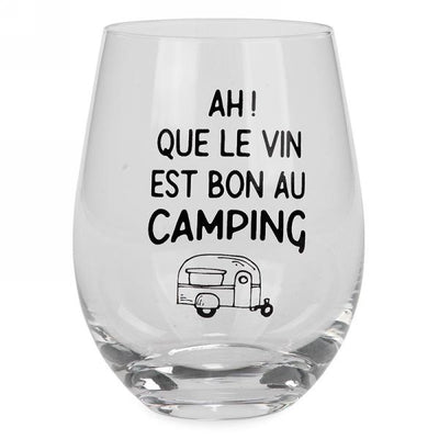 Verre vin Camping