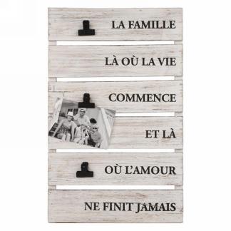 Plaque Murale La Famille