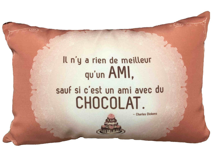 Coussin Rien De Mieux Qu'un Ami