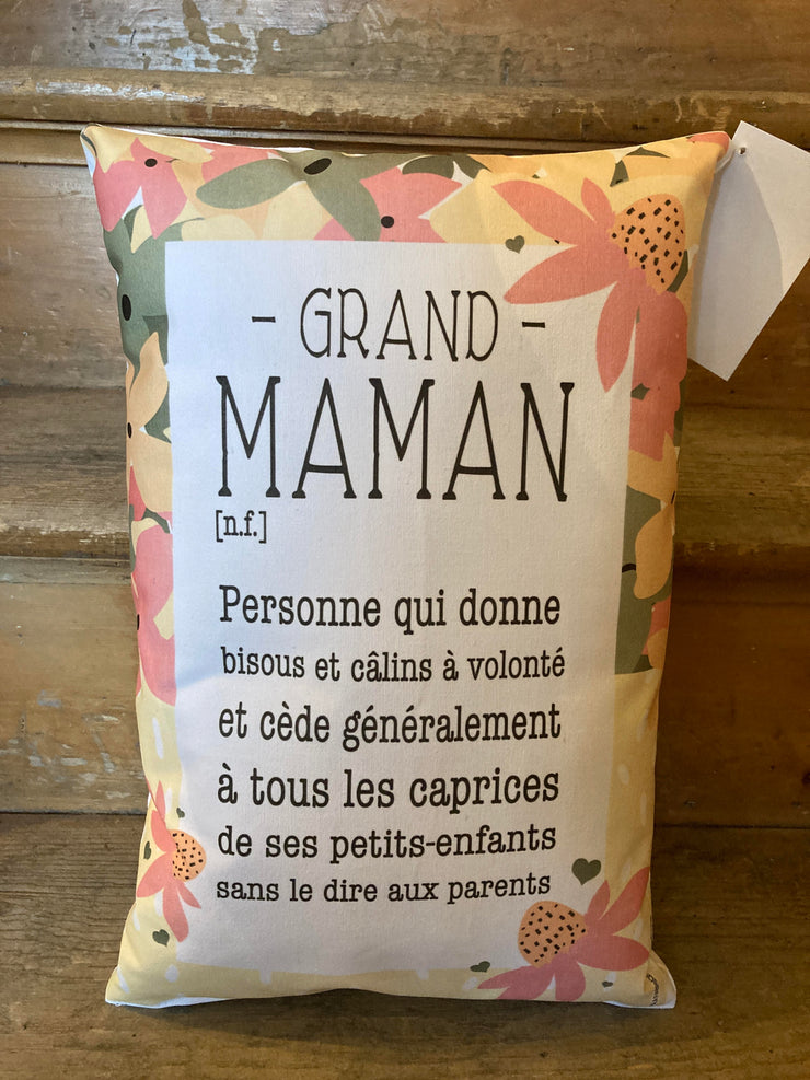 Coussin Grand-Maman