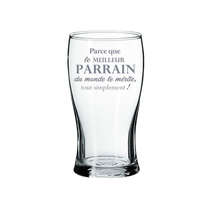 Verre De Bière Parce Que Le Meilleur Parrain