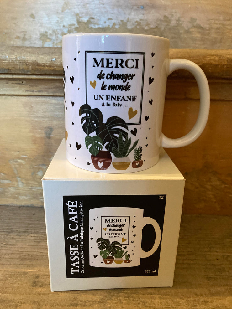 Tasse Merci De Changer Le Monde