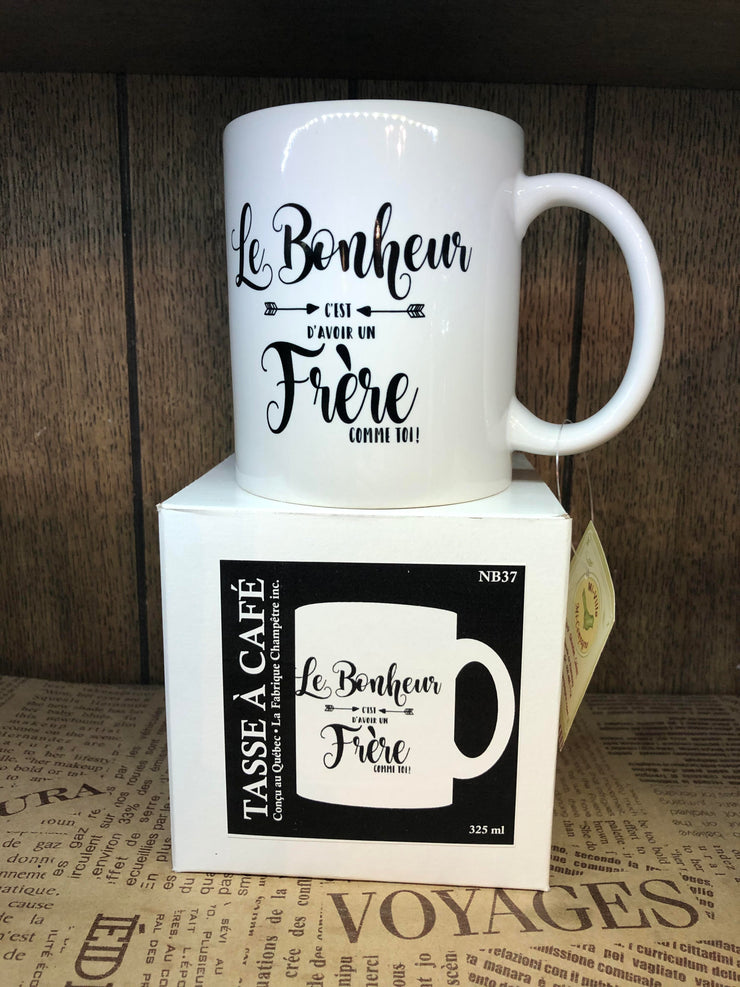 Tasse Le Bonheur C'est D'avoir Un Frère Comme Toi